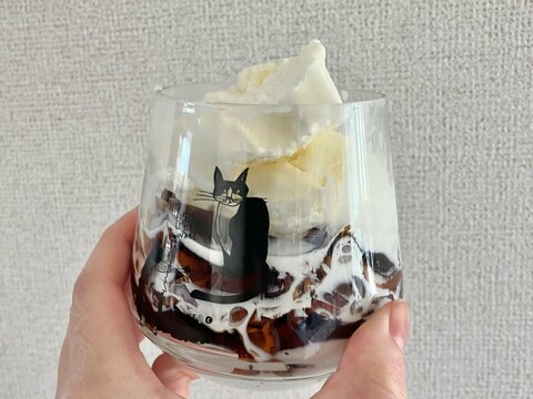 パフェにも☆甘さ控えめコーヒーゼリー